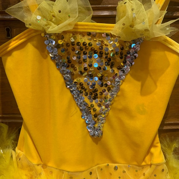 GIRLS DANCE/HALLOWEEN COSTUME - CHICKEN - Picture 3 of 7